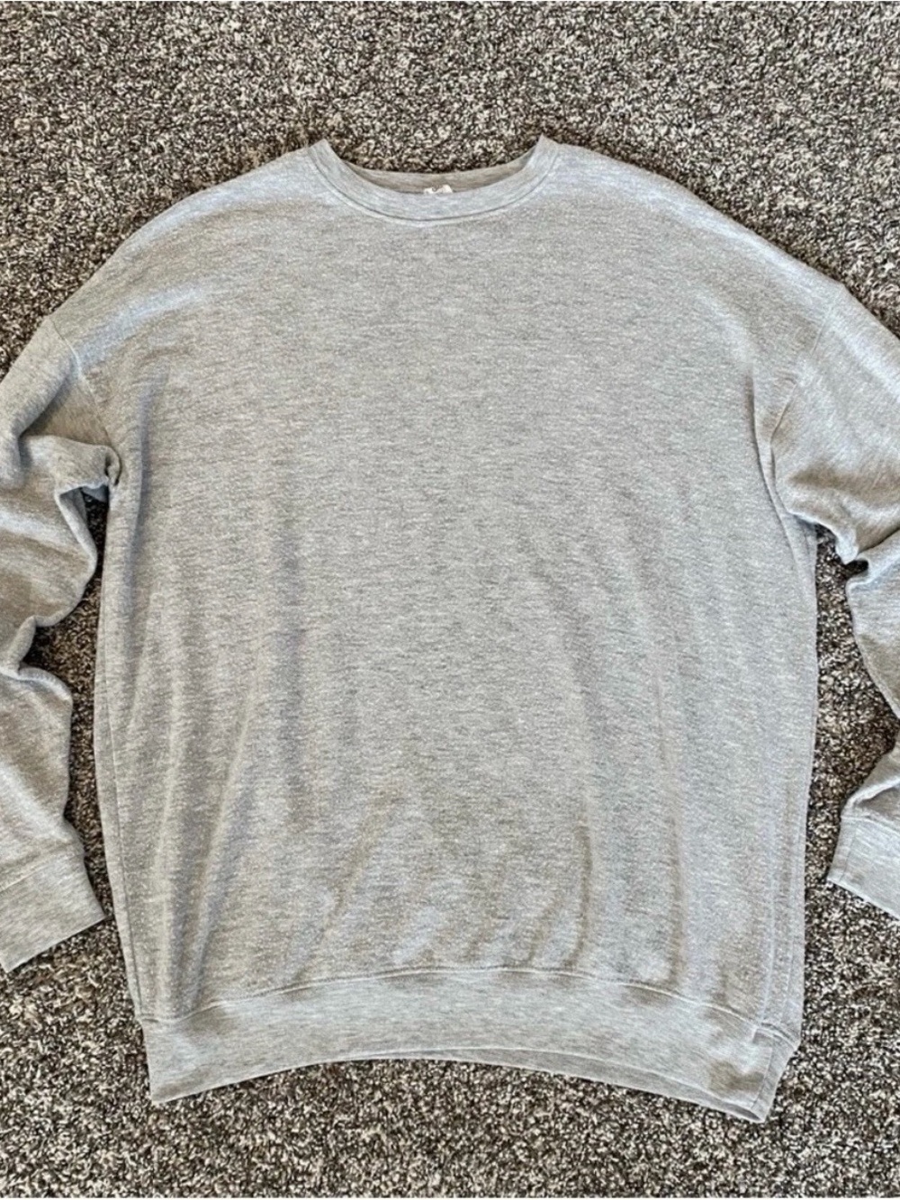 Alo Yoga Sweatshirt XS Gray Crewneck Pullover Womens Athleisure Lounge